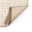 Tapis géométrique blanc / neutre tissé à la machine rectangulaire en jute / sisal / polyester Alina-1426968727