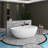 66.93'' x 33.46'' Soaking Solid Surface Bathtub-100253555