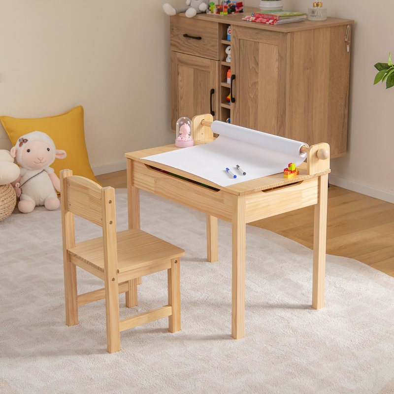Ensemble de table et chaises Mendenhall, Naturel