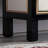 Hand-Painted Cabinet with Birch Frame