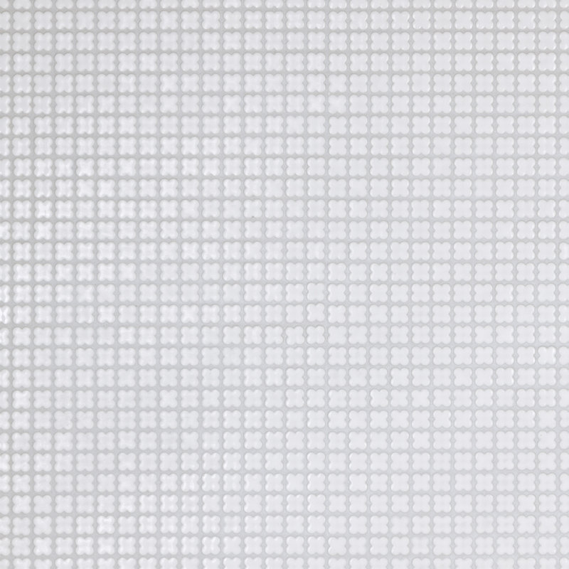 Carreau de mosaïque en porcelaine pour plancher et mur 12 po x 12 po Fioretti Blanco