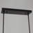 Cascata - 3-Light Island Light - Black/Brushed Brass