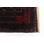 Tapis noir Teimani 3 pi 7 po x 6 pi 5 po