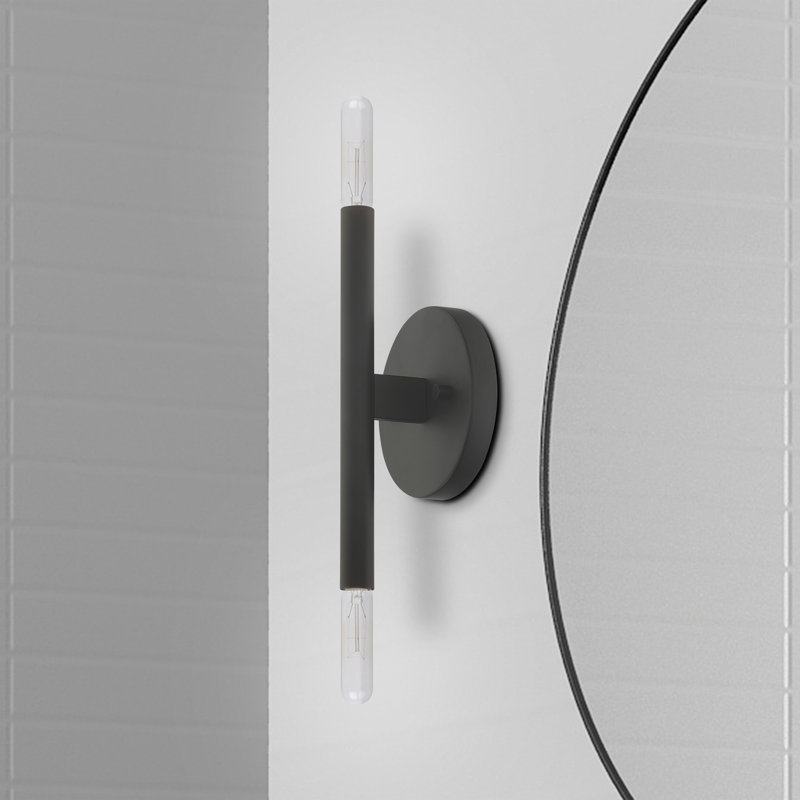 Applique murale articulée à 2 lumières Bahja, Noir