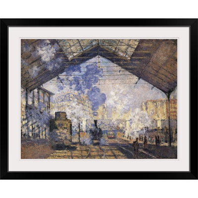 Claude " La Gare Saint-Lazare " by Claude Monet