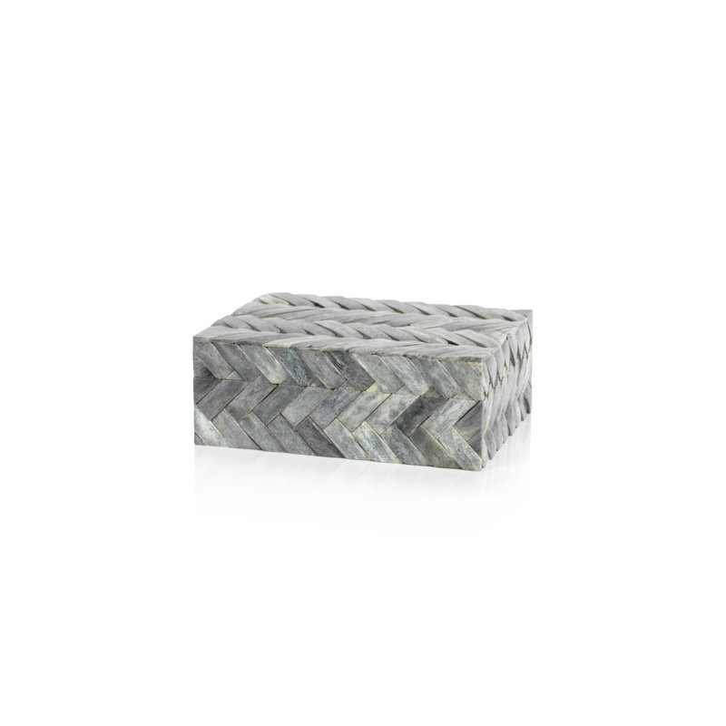 Boîte décorative Keil, H 3 po x l 8,25 po x P 6,25 po