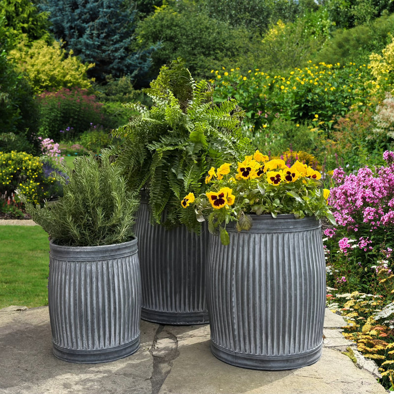 Grands pots à fleurs 20 "Armano