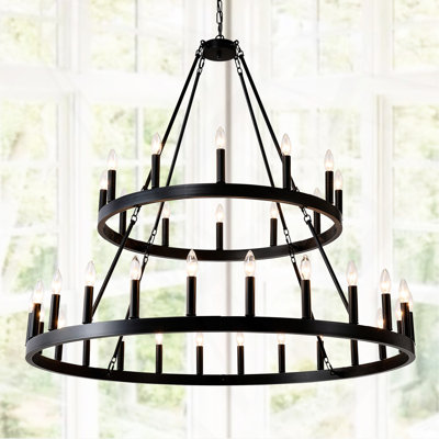 Lustre 36 lumières Farmhouse