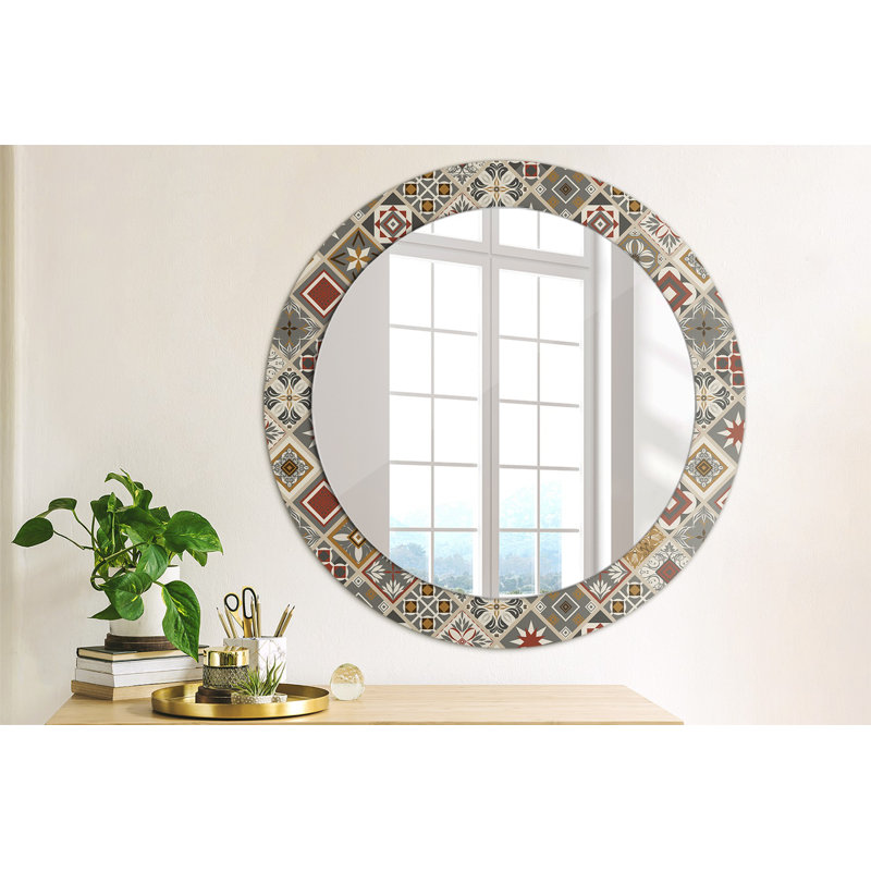 Huldar Glass Flat Wall Mirror