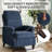  30.3'' Wide Push Back Manual Recliner Chair-1570534138