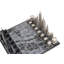 Stainless Steel NEW YORK Chess Set with Wood Map Board