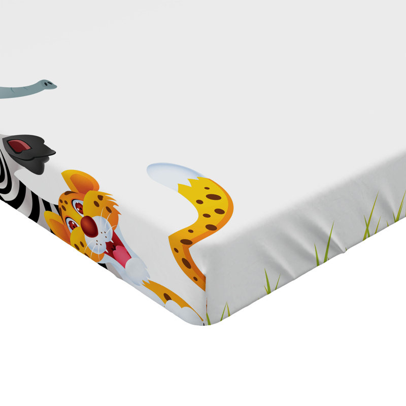 Multicolore Ambesonne, Drap-housse simple TG