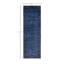Overdyed One-of-a-Kind 4' 1" X 12' 7" Hand Knotted Area Rug