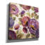  «Blue and Purple Flower Song 2» par Silvia Vassileva, art mural sur toile, 37 po x 37 po-1315462252