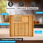 Bamboo Cutlery Drawer Organiser Extendable Flatware Caddy