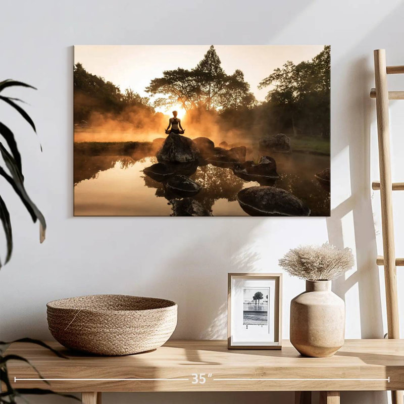 Kerrick Outdoor Meditation, 16" H x 24" W