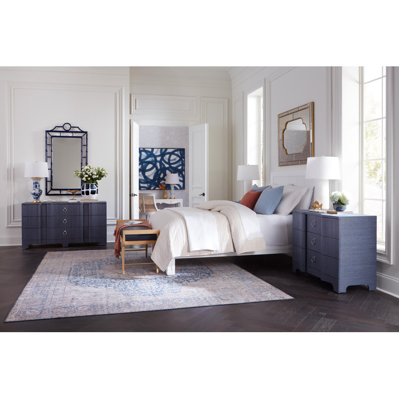 Bardot 3 - Drawer Dresser, Navy Blue