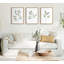 «Modern Sage Green Botanical Outdoor Nature Print 1, 2 and 3» par The Creative Bunch Studio, ensemble d'art mural sur toile encadrée