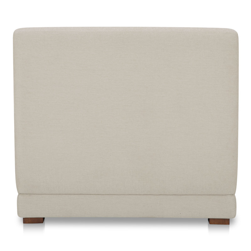 Fraser Slipper Chair Deep Blue, White Polyester Blend