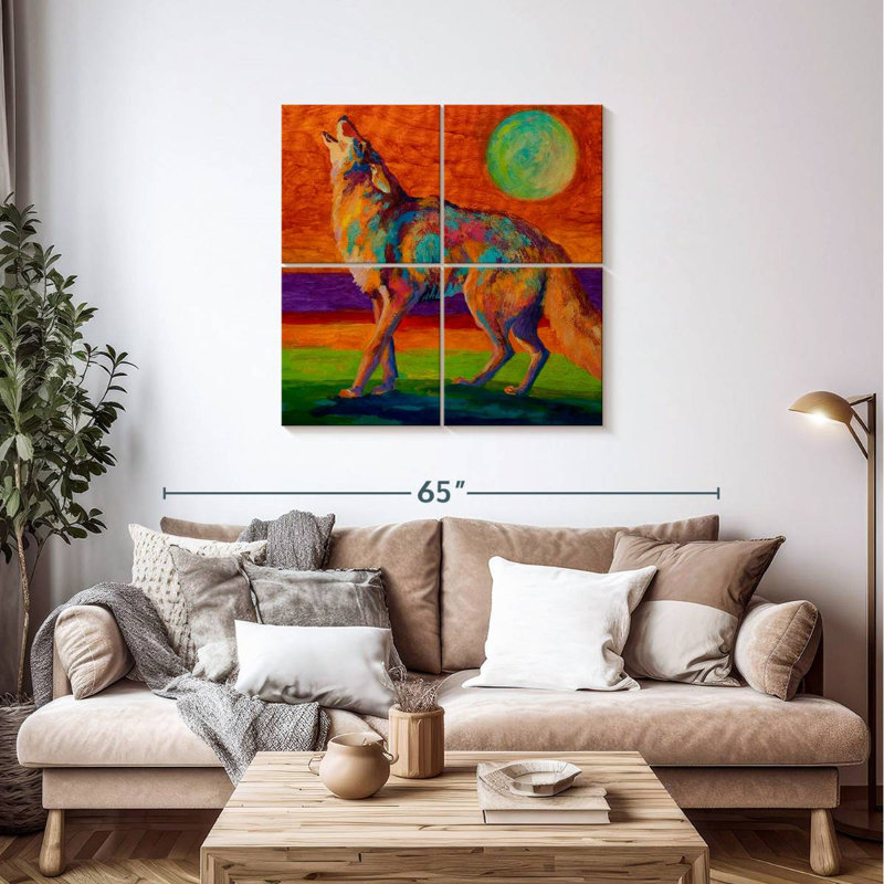 Brampt Howl, 38" H x 38" W