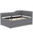 Full Size Upholstered Daybed With Trundle And Three Drawers, Perfect For Guest Accommodation And Storage-1283842872-1283842878