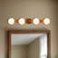 Briar 34-in Gold Bathroom Vanity Light-822997247