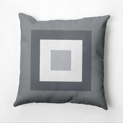 Geometric Square Pillow Cover & Insert