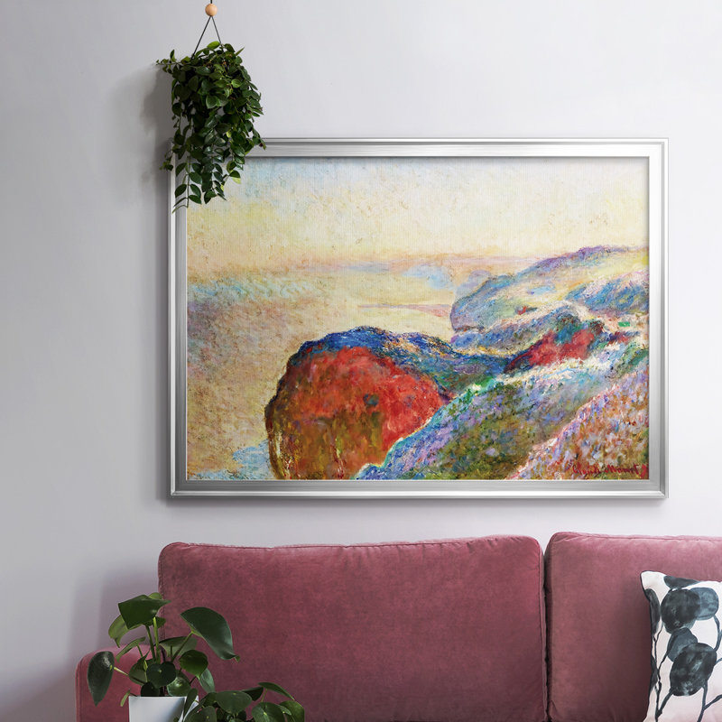 " At Val Saint ", Silver, 30" H x 44" W x 1.5" D