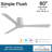 Minka Aire Simple Flush Hugger Fan-97902337-124303675