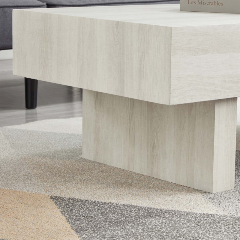 Ensemble Athènes 3 pièces : table basse moderne et deux tables d'appoint, élégantes et résistantes pour tout espace de vie.