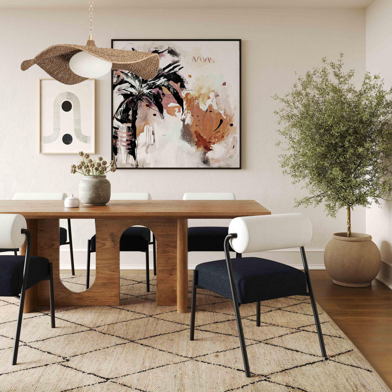 Tov Furniture Satra Walnut Rectangular Dining Table