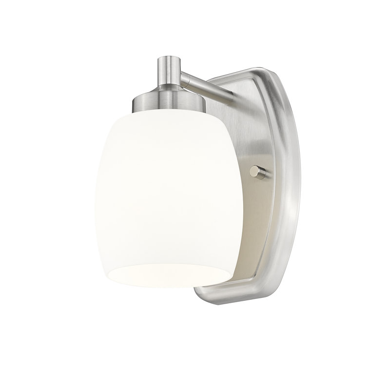 Fenella 1 Light Wall Sconce, Brushed Nickel