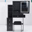 Petite coiffeuse 29,2 "+ tabouret rembourré-1786920855