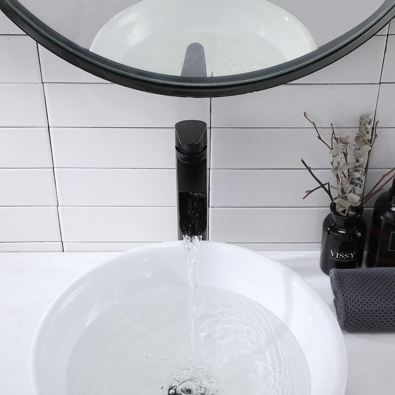 Robinet de salle de bain vasque, Noir