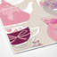 Tapis rose en polyamide tissé à la machine Everest-1077088643