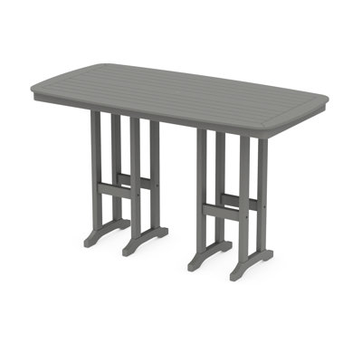 POLYWOOD Nautical 37" x 72" Bar Table