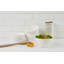 Bols à salade en porcelaine 15,5 cm Celeste - ensemble de 4 - bols individuels tout usage pour céréales, soupes ou pâtes - vaisselle blanche empilable moderne