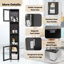 Ahil Freestanding Linen Cabinet-2128366395