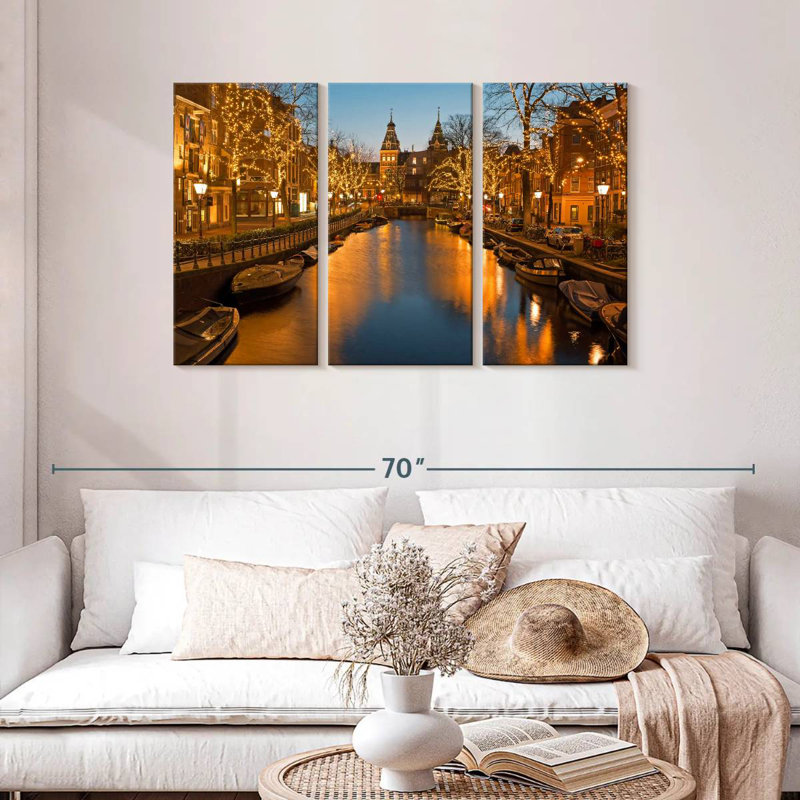 Lumières de Noël Sireci Amsterdam, H 28 po x l 45 po