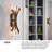 Vida 17.25" Two-Light Modern Wall Sconce w/ Crystal Accents