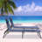 Folding Chaise Lounge Pool Chair Set, Patio Sun Tanning Chair With 4-Position Reclining Back And Breathable Mesh Seat For Outdoor Relaxation
