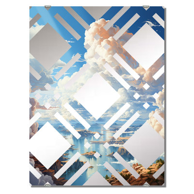 Corradina - Clouds Wall Mirror Decor MIR139415