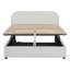 Lit plateforme tapissier Teddy