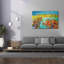 Toile épique Graffiti «Heartland Blooming» par Dorothy Fagan, 60 po x 40 po