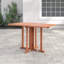 Baltimore Rectangular Wood Folding Outdoor Dining Table , 120cm cm W 70cm cm D