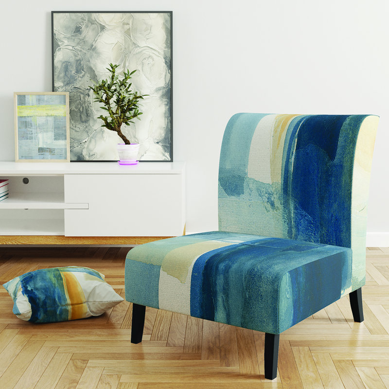Fauteuil de chambre rembourré Indigo