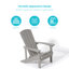 Chaise Adirondack en plastique Armenio-1935180520