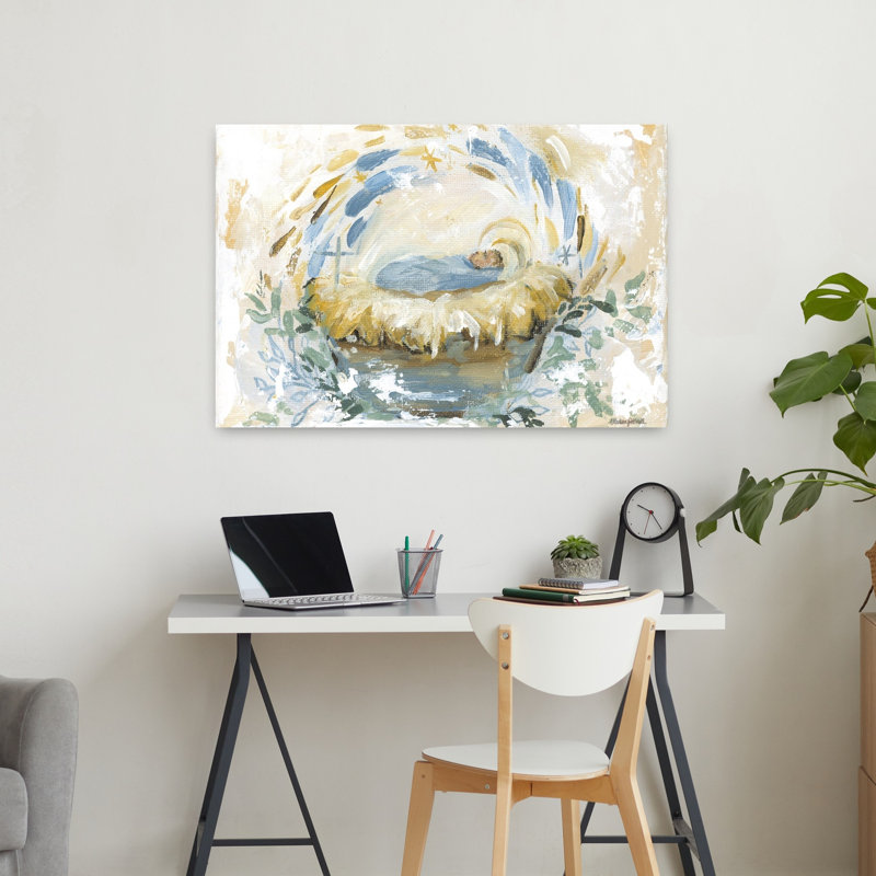 «Louange lui», art contemporain abstrait, H 24 po x l 36 po