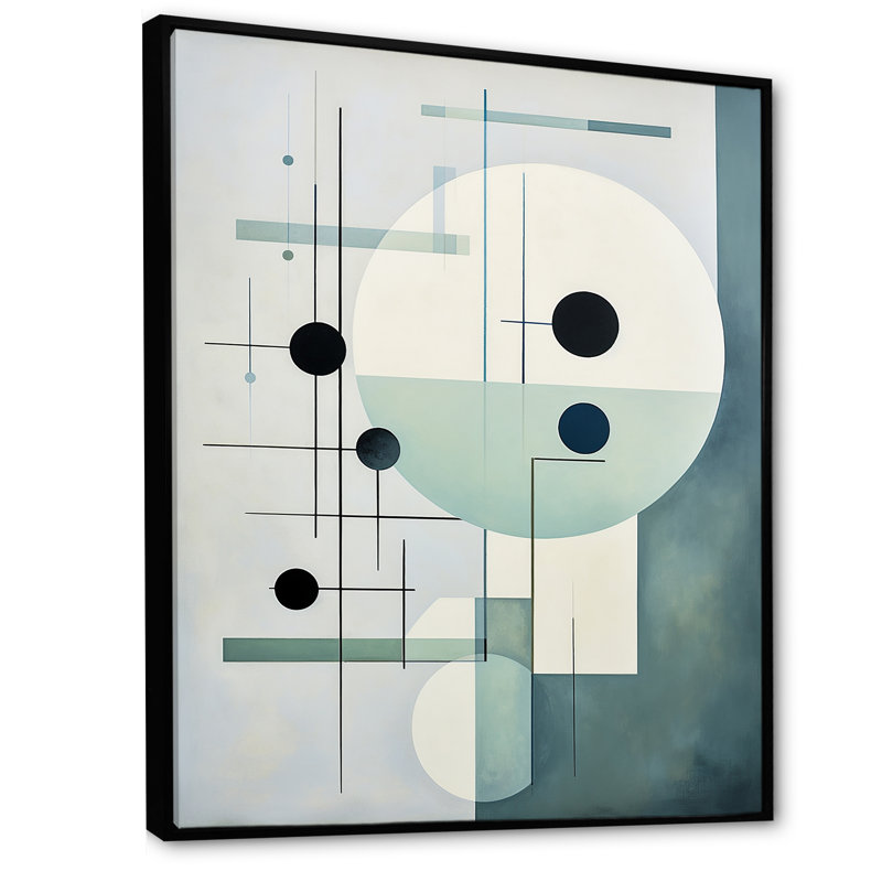 Impression sur toile Jahcere, Cadre flottant noir, H 32 po x l 24 po x P 1 po