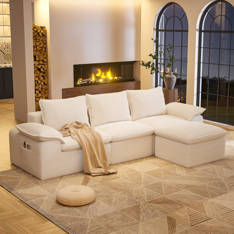Canapé modulaire Boneless, Beige